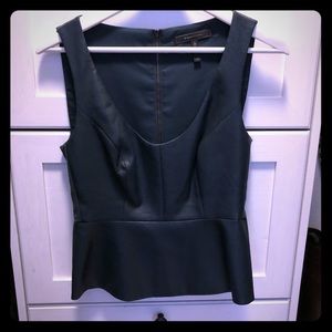 BCBG Maxazria peplum top